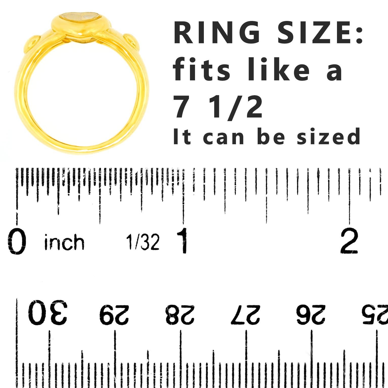 Chopard Happy Diamond Hearts Ring For Sale 1