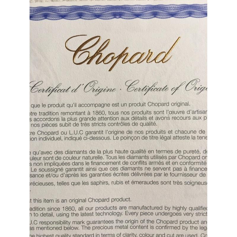 Chopard Happy Diamond Bracelet 
18k Yellow Gold 
Diamond 0.03 carat total weight 
Length 21 CM 
859010-0001