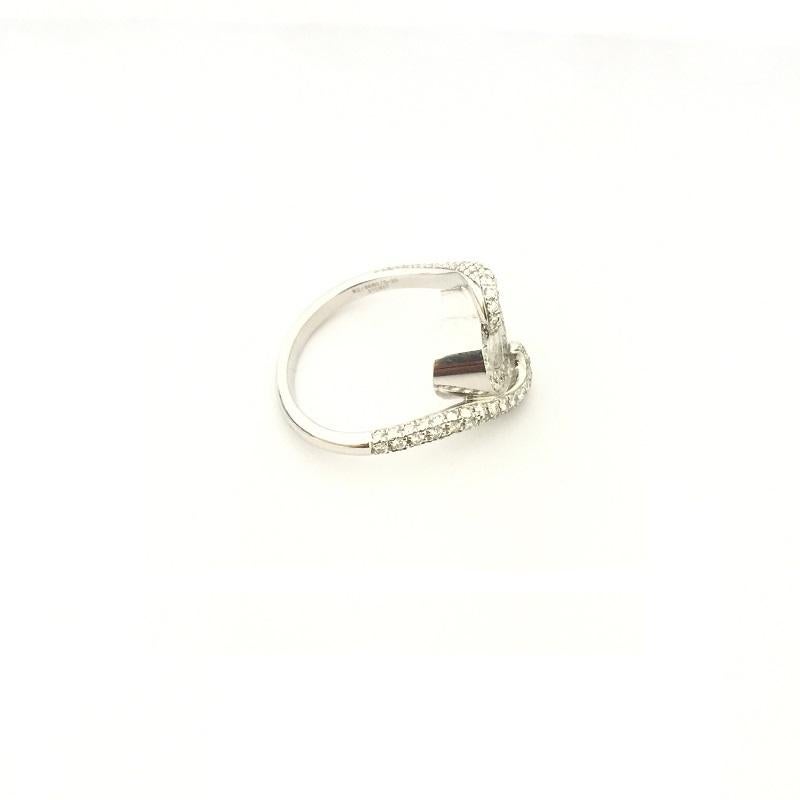 Chopard Happy Diamond Ladies Ring 82/6680/0/20W In New Condition In Wilmington, DE
