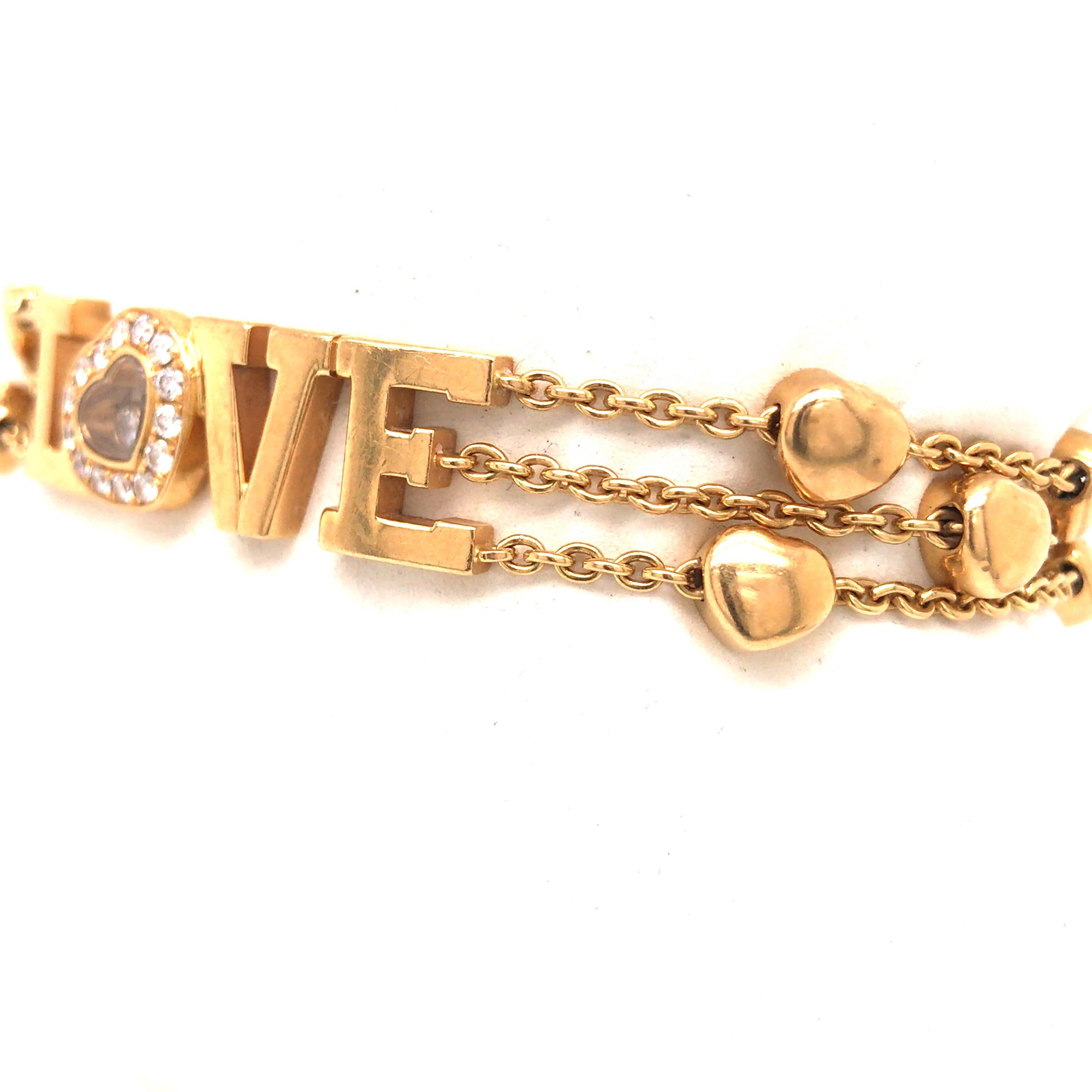 chopard love bracelet