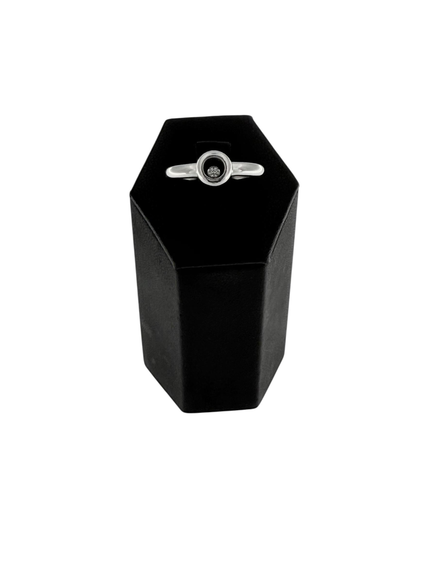 Chopard Anillo Diamante Feliz Oro Blanco 18 quilates Corte brillante en venta