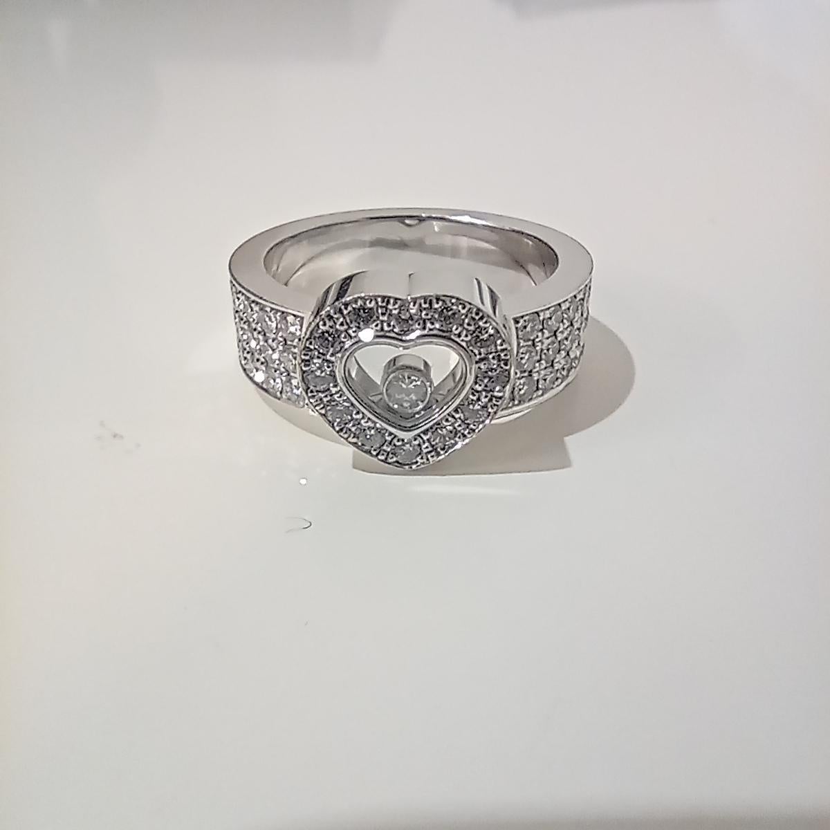 Chopard Happy Diamond Ring S In Excellent Condition In Gazzaniga (BG), IT