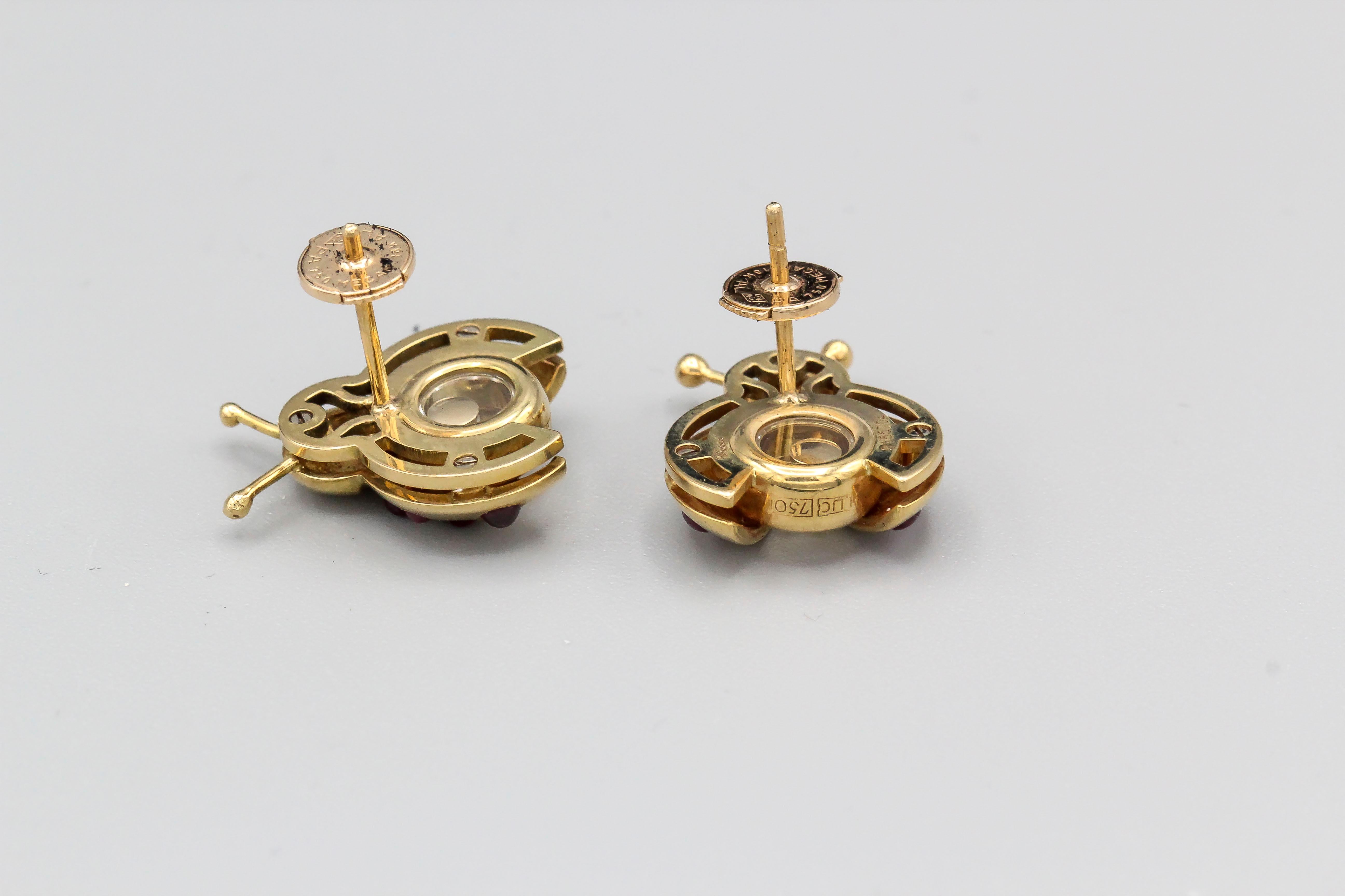 tiffany ladybug earrings