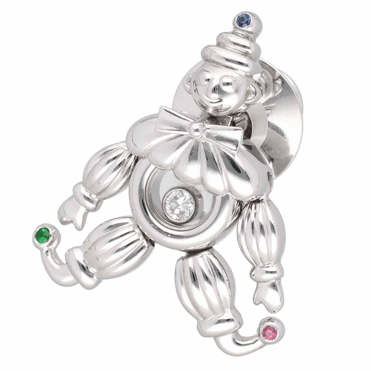 ■Item Number: 23120329
■Brand:Chopard
■Product Name: Happy diamond pin brooch clown
■Reference Number: 90/2182
■Material: 1P Diamond, 1P Sapphire, 1P Ruby, 1P Emerald
750 K18 WG White Gold
■Weight: Approx. 9.5g
■Size: Approx. H24.00mm × W17.69mm /