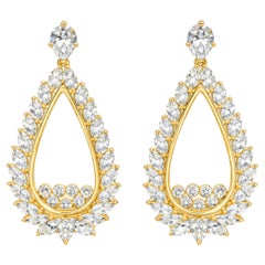 Chopard Happy Diamond Teardrop Earrings