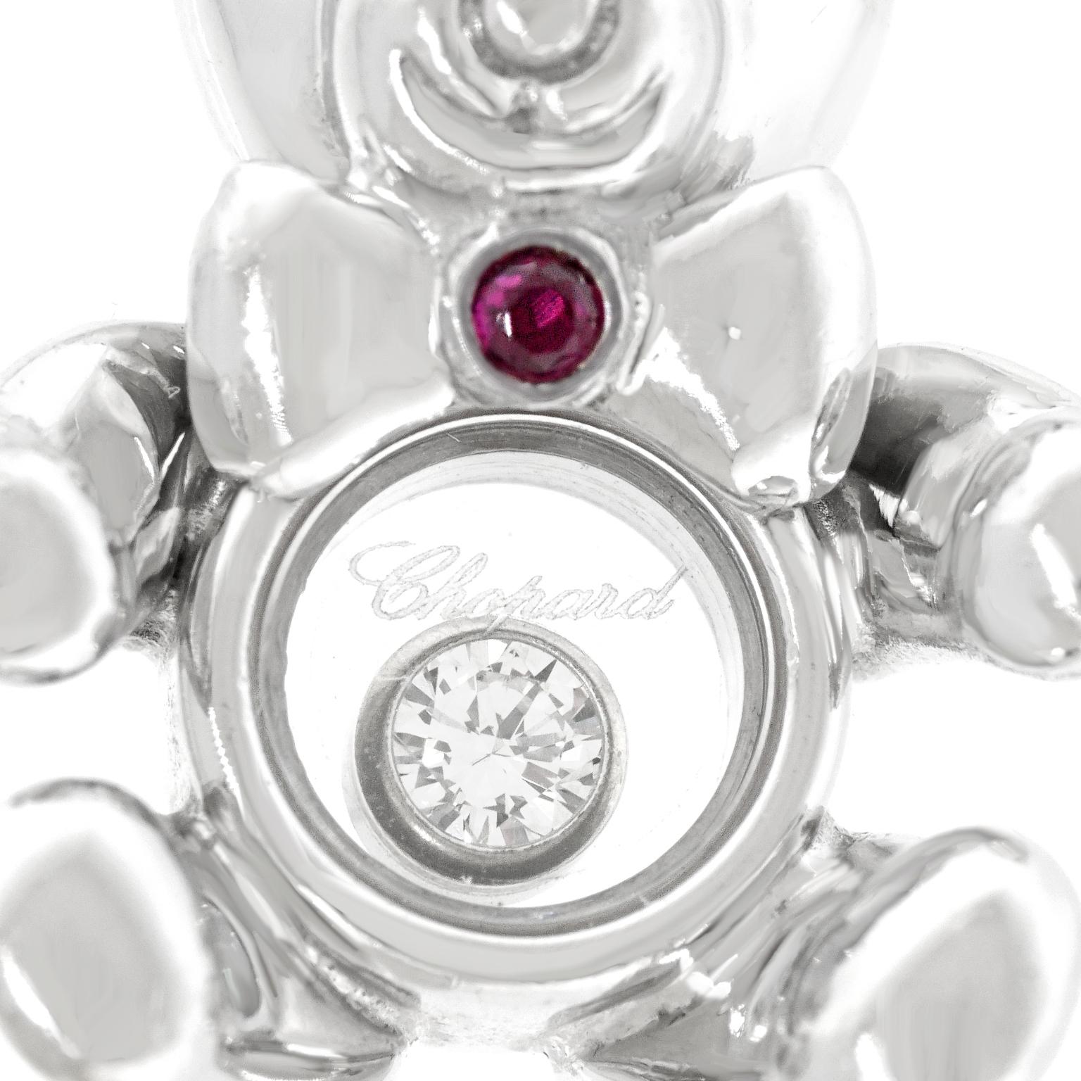 Collana Chopard Happy Diamond Teddy Bear in vendita 3