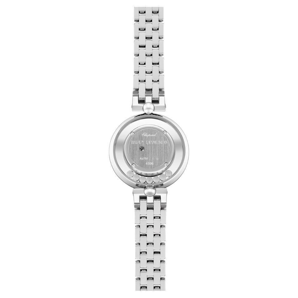 Chopard Happy Diamond Uhr aus luxuriösem 18 Karat Gold mit Diamanten gefertigt (Moderne) im Angebot