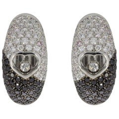 White Gold Hoop Earrings