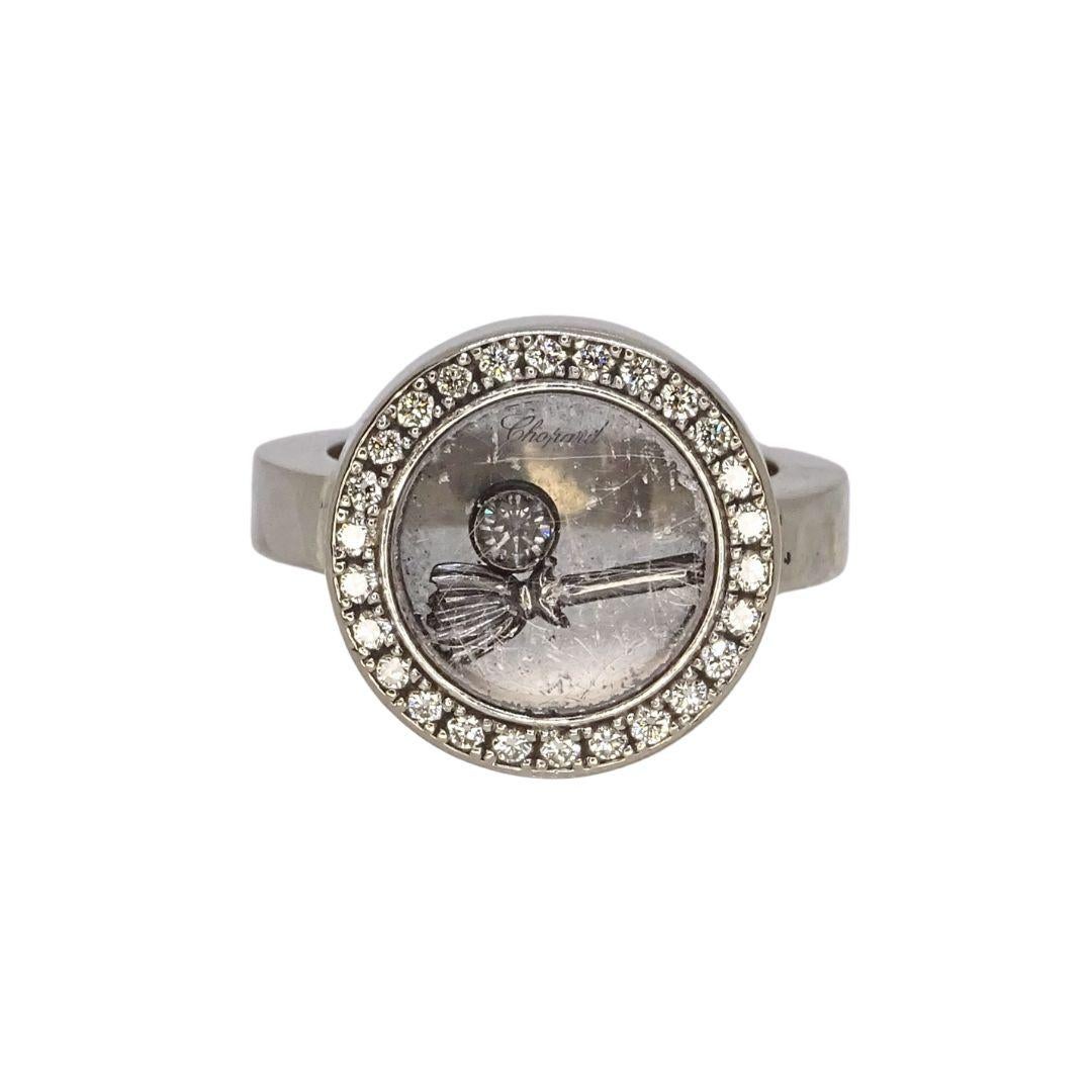 Chopard Happy diamond white gold diamonds Ring 5