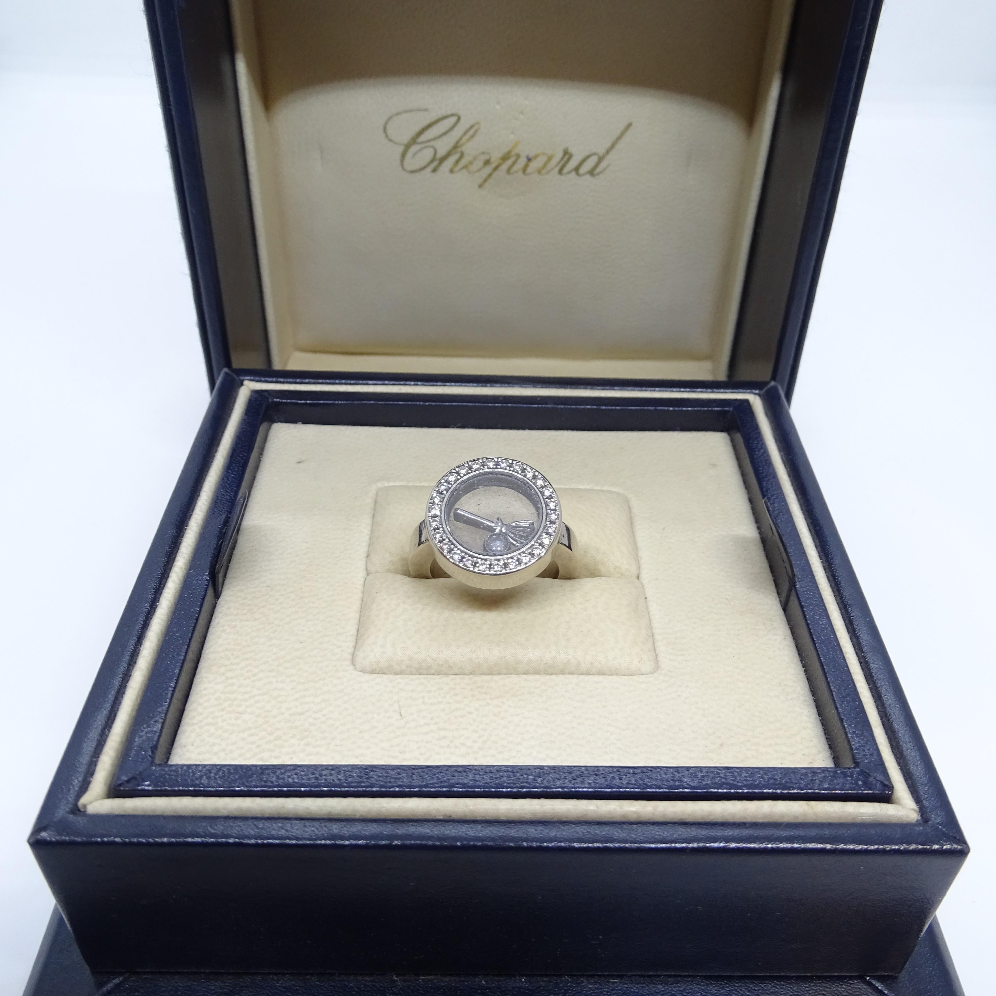 Chopard Happy diamond white gold diamonds Ring 15