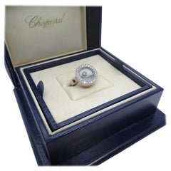 Chopard Happy, bague en or blanc et diamants