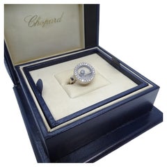 Vintage Chopard Happy diamond white gold diamonds Ring
