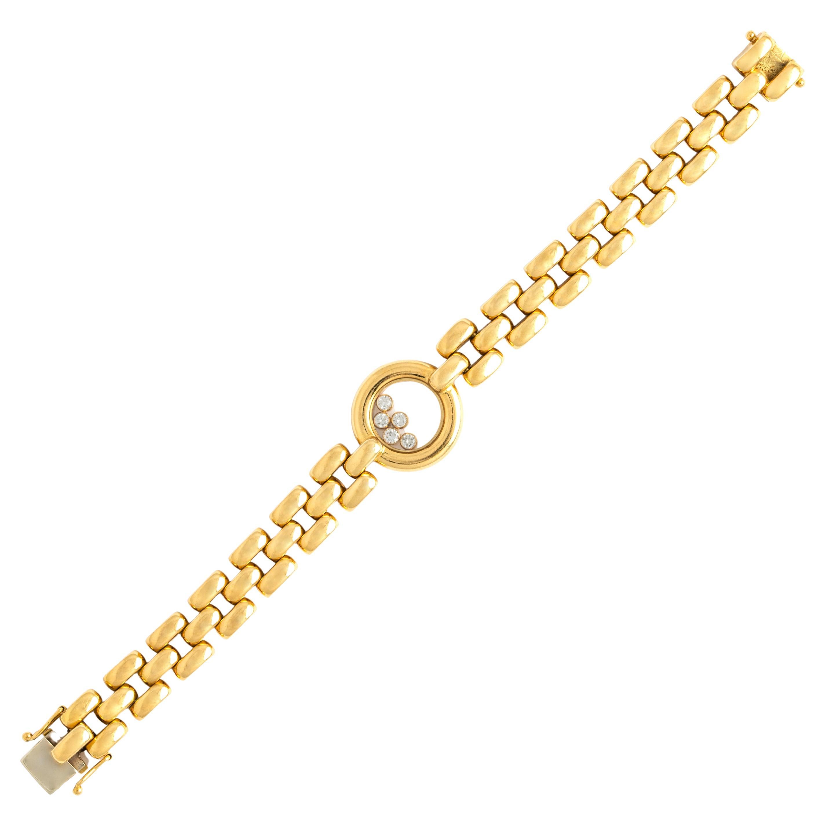Chopard Happy Diamond Yellow Gold 18k Bracelet