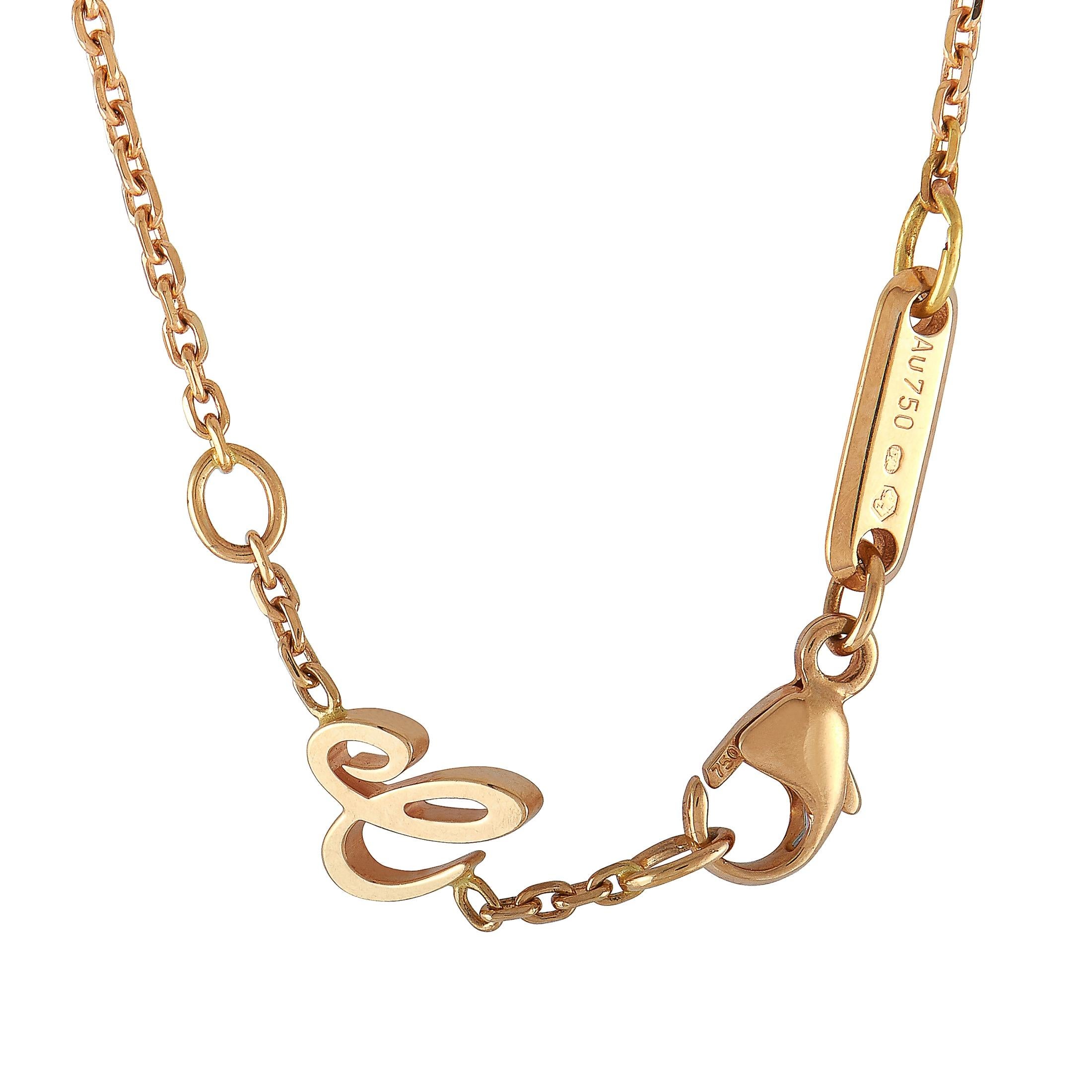 chopard circle necklace