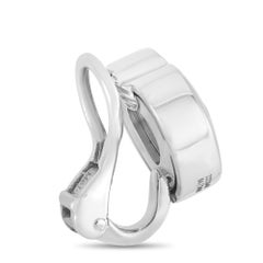Chopard Happy Diamonds 18K White Gold 0.20 Ct Diamond Clip-On Earrings