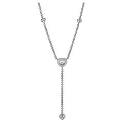 Chopard Happy Diamonds 18 Karat Gold and Diamond Small Hearts Pendant Necklace