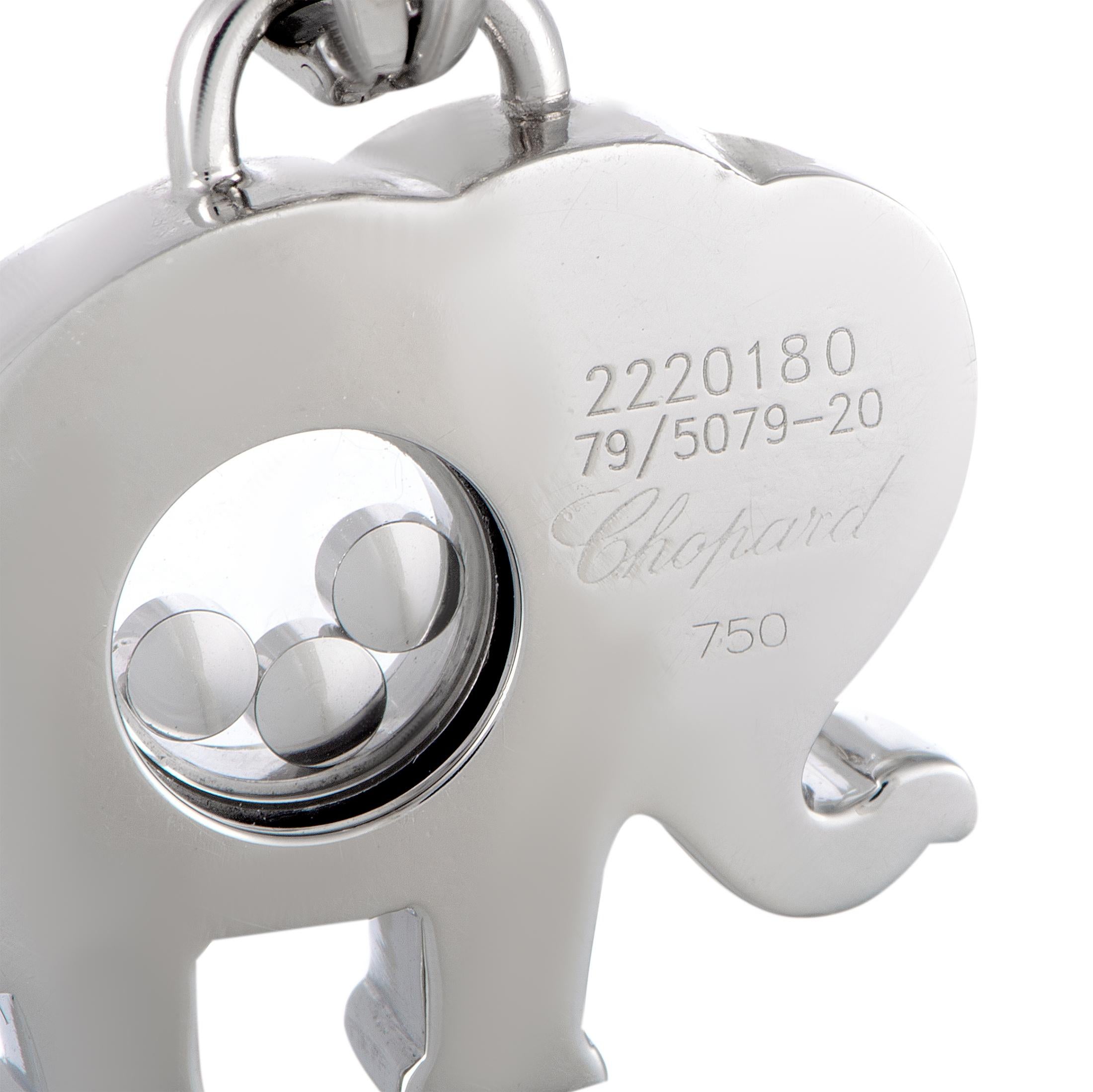 chopard elephant necklace