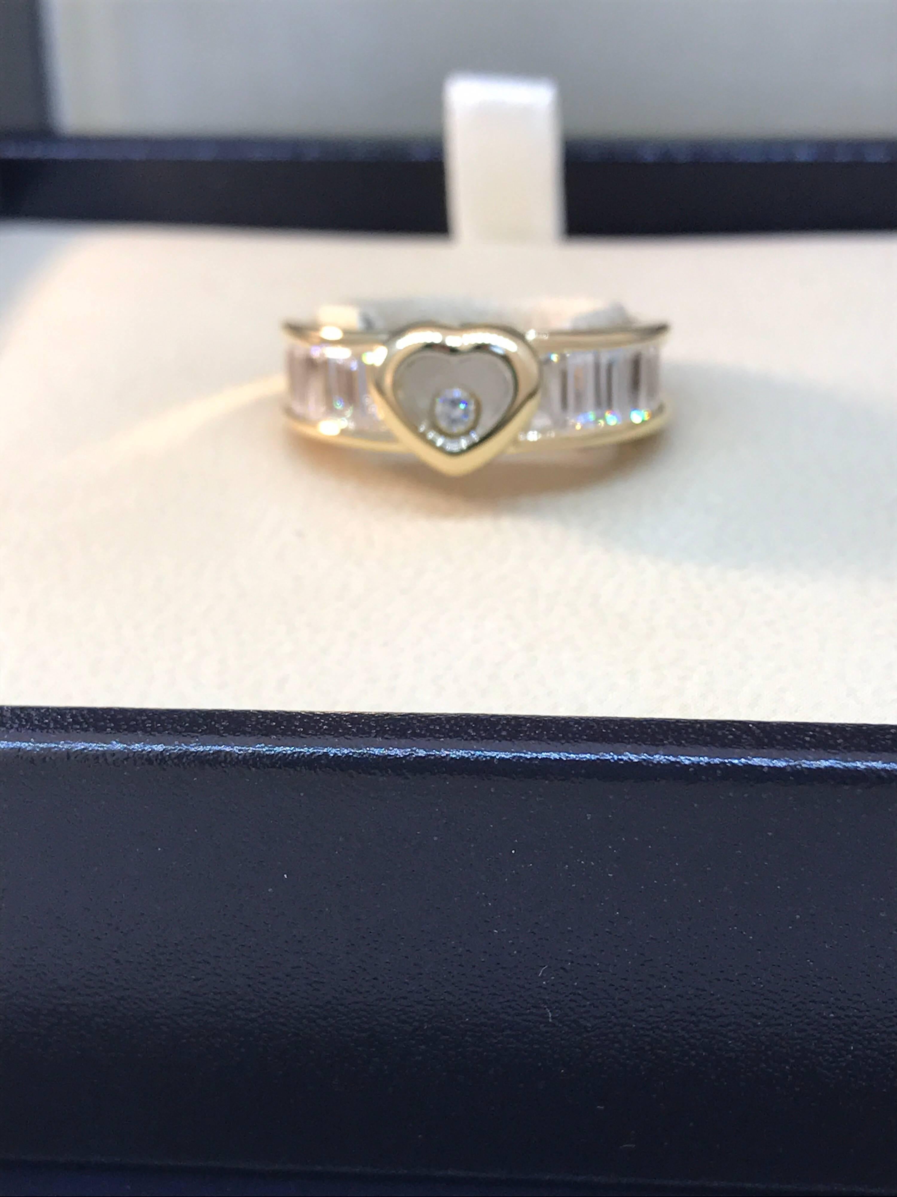 chopard happy diamond heart ring