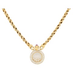 Collana Chopard Happy Diamonds in oro giallo 18 carati