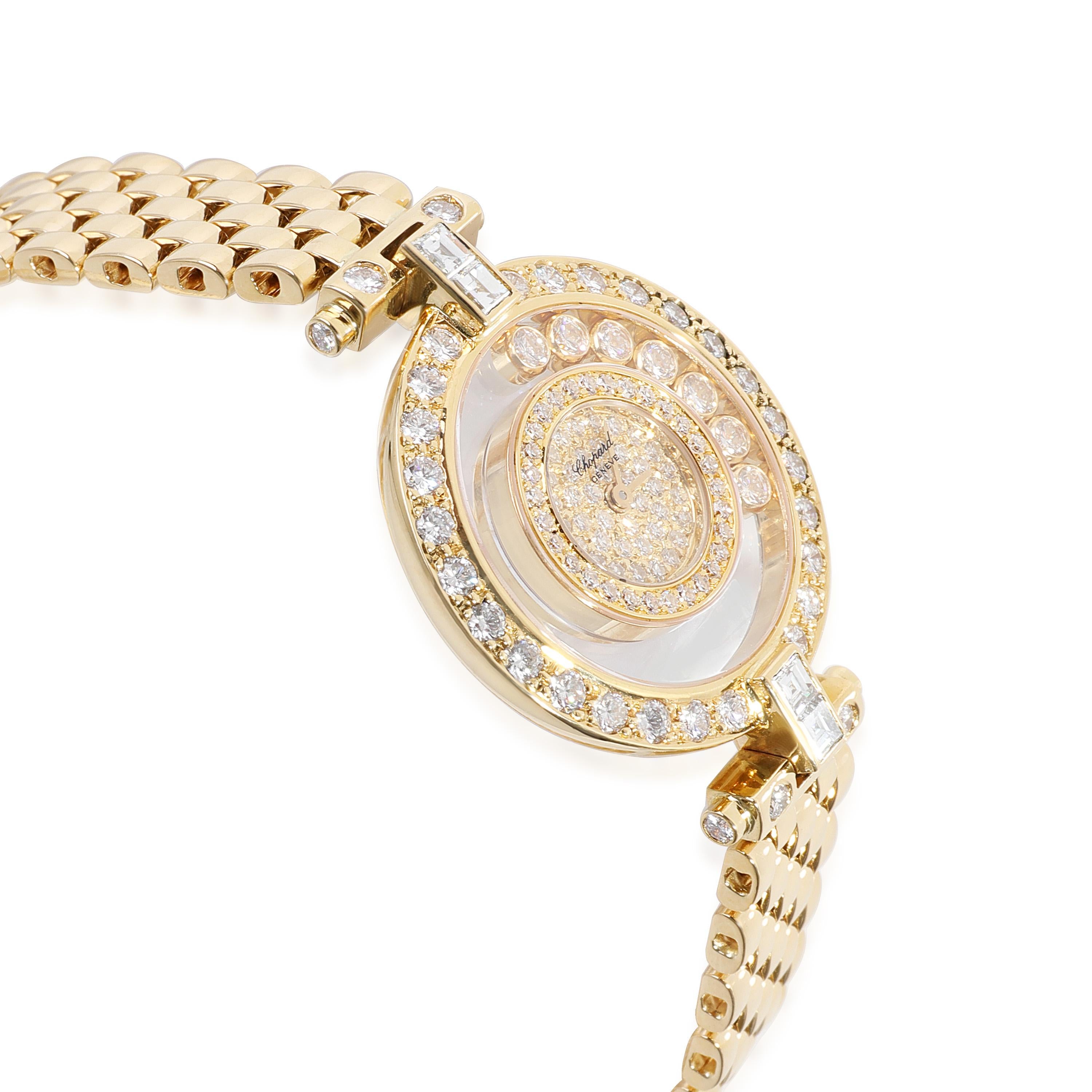 chopard gold watch
