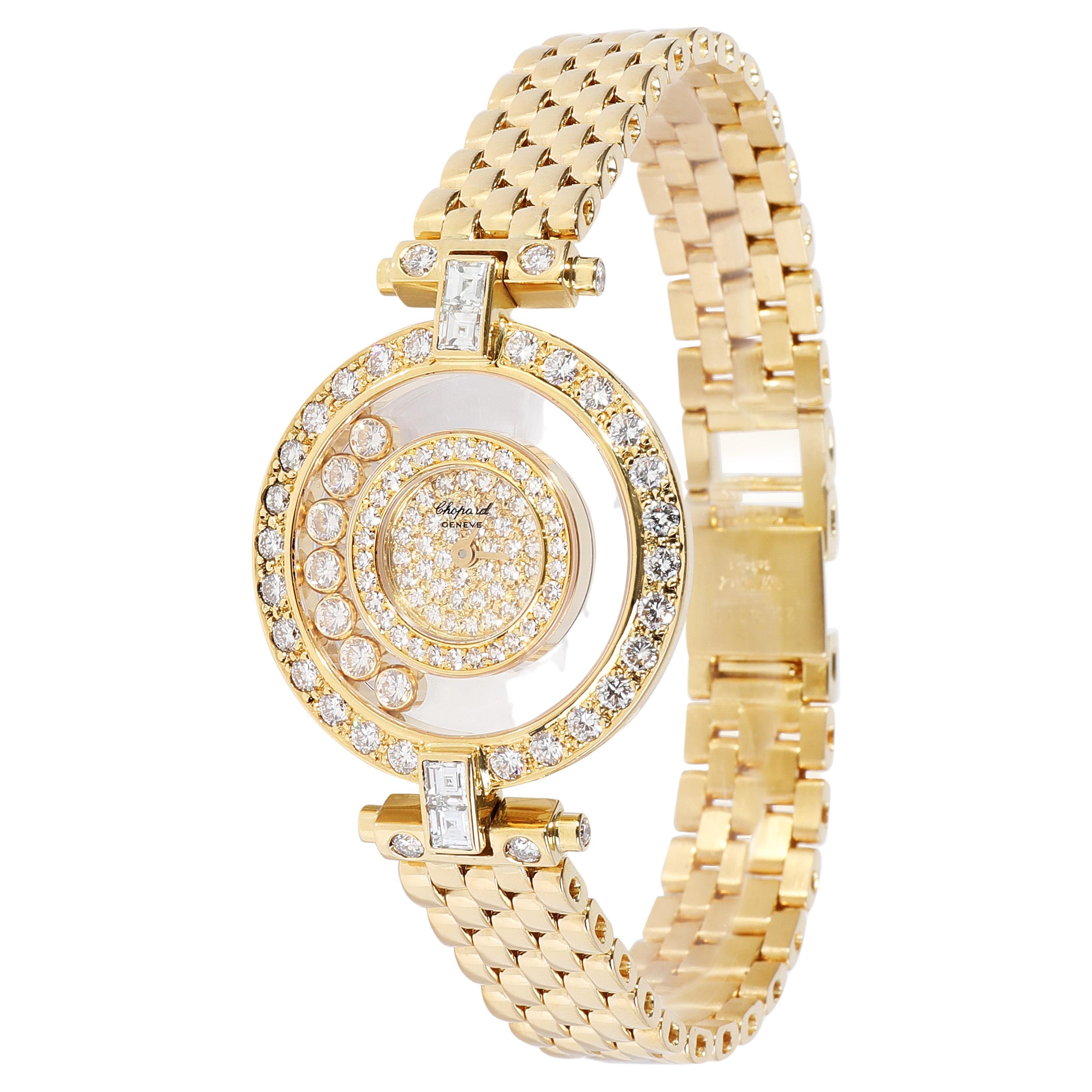 Chopard Happy Diamonds 20/5011 Women's Watch in 18kt Yellow Gold