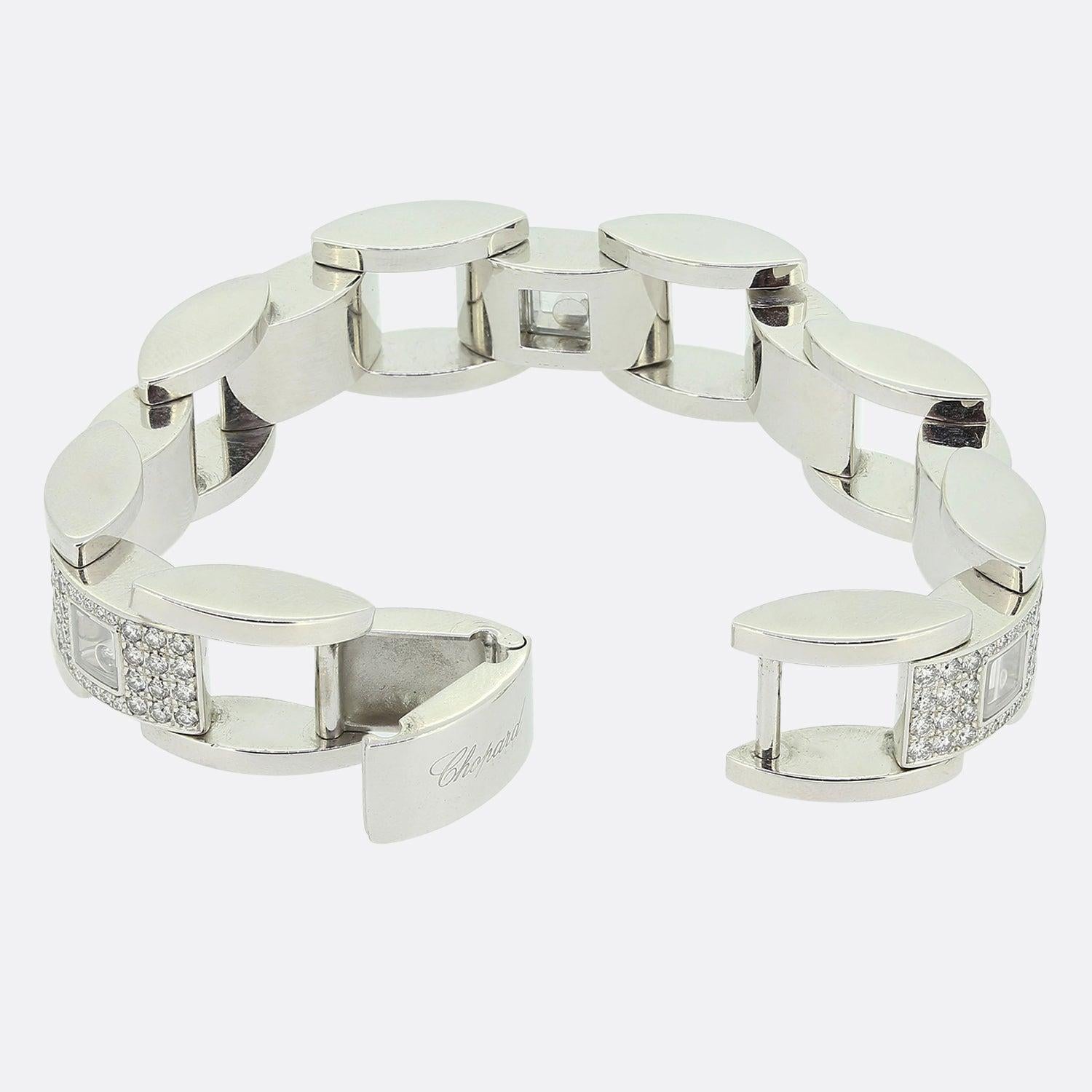 Bracelet Chopard Happy Diamonds Bon état - En vente à London, GB