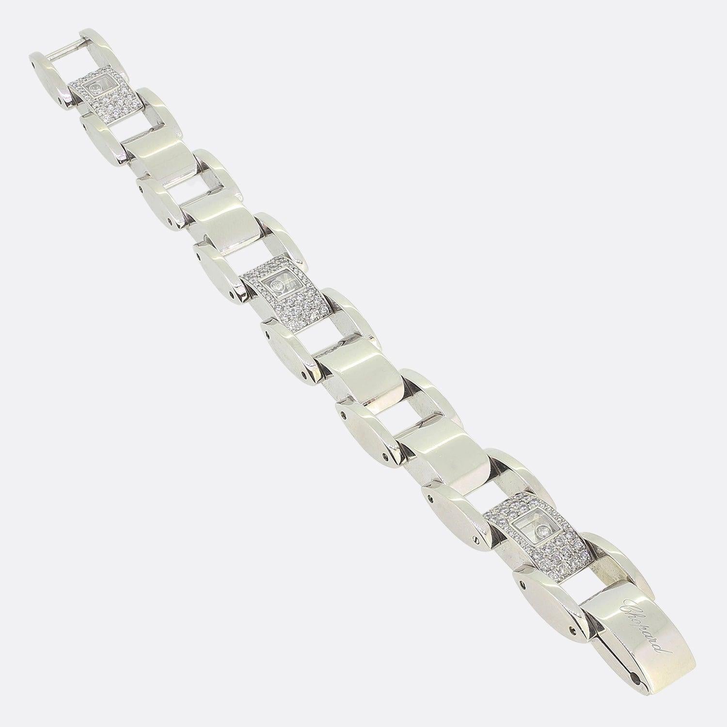 Bracelet Chopard Happy Diamonds Pour femmes en vente