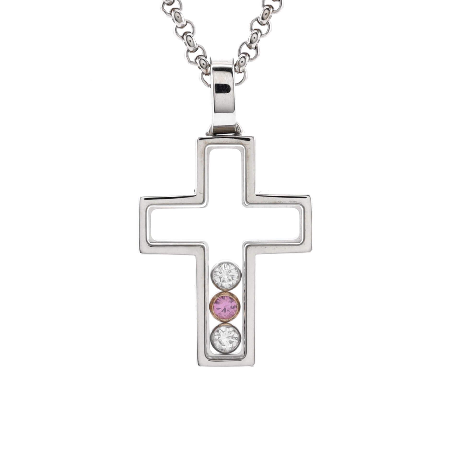 chopard cross necklace