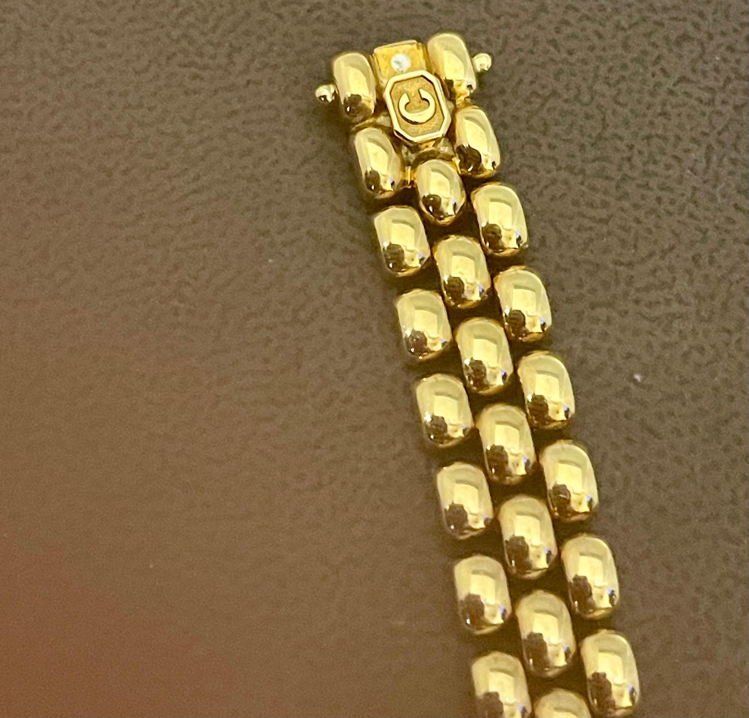Chopard Happy Diamonds Diamond Heart Yellow Gold Necklace 18 Karat Gold, Estate For Sale 5