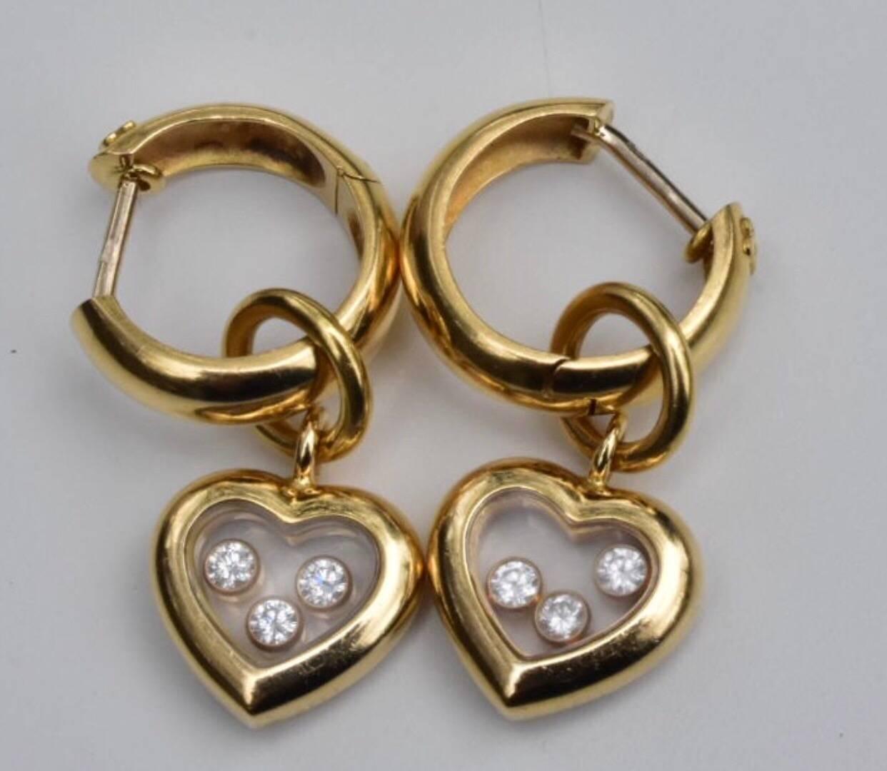 Chopard Happy Diamonds Earrings 1