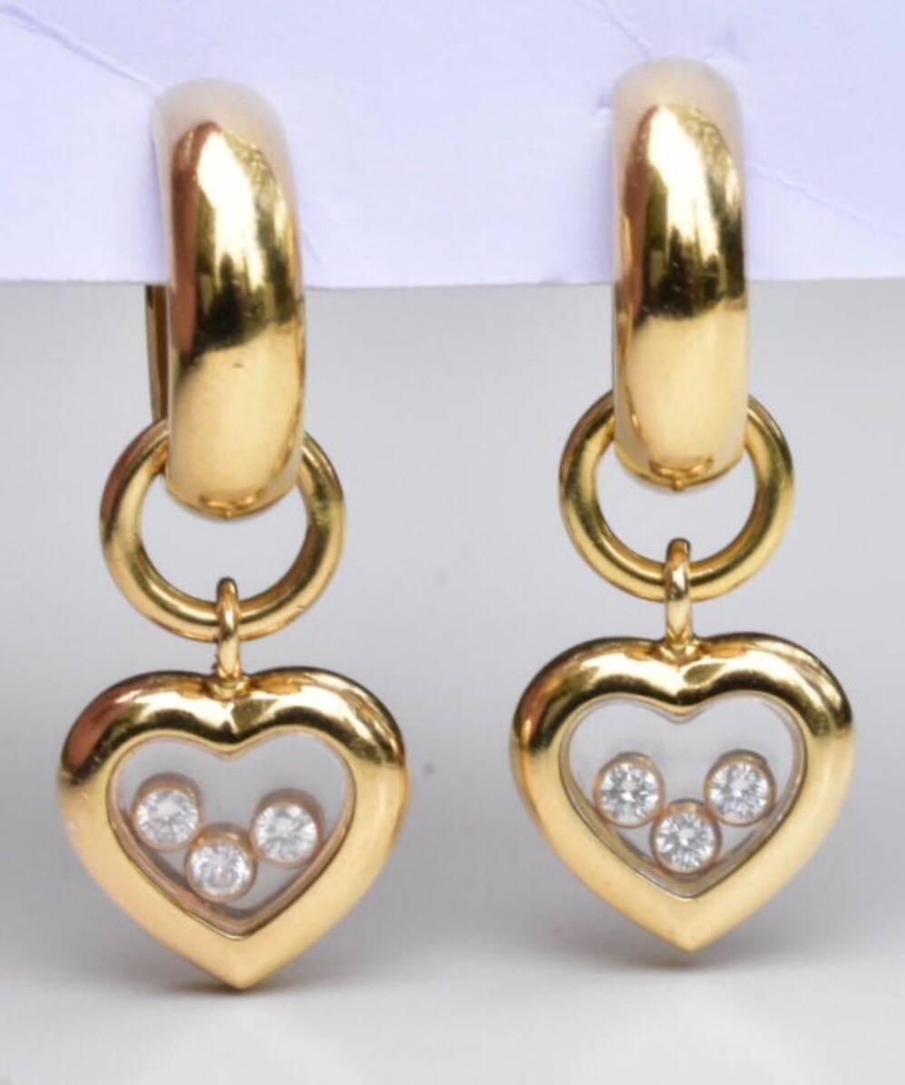 Chopard Happy Diamonds Earrings 2