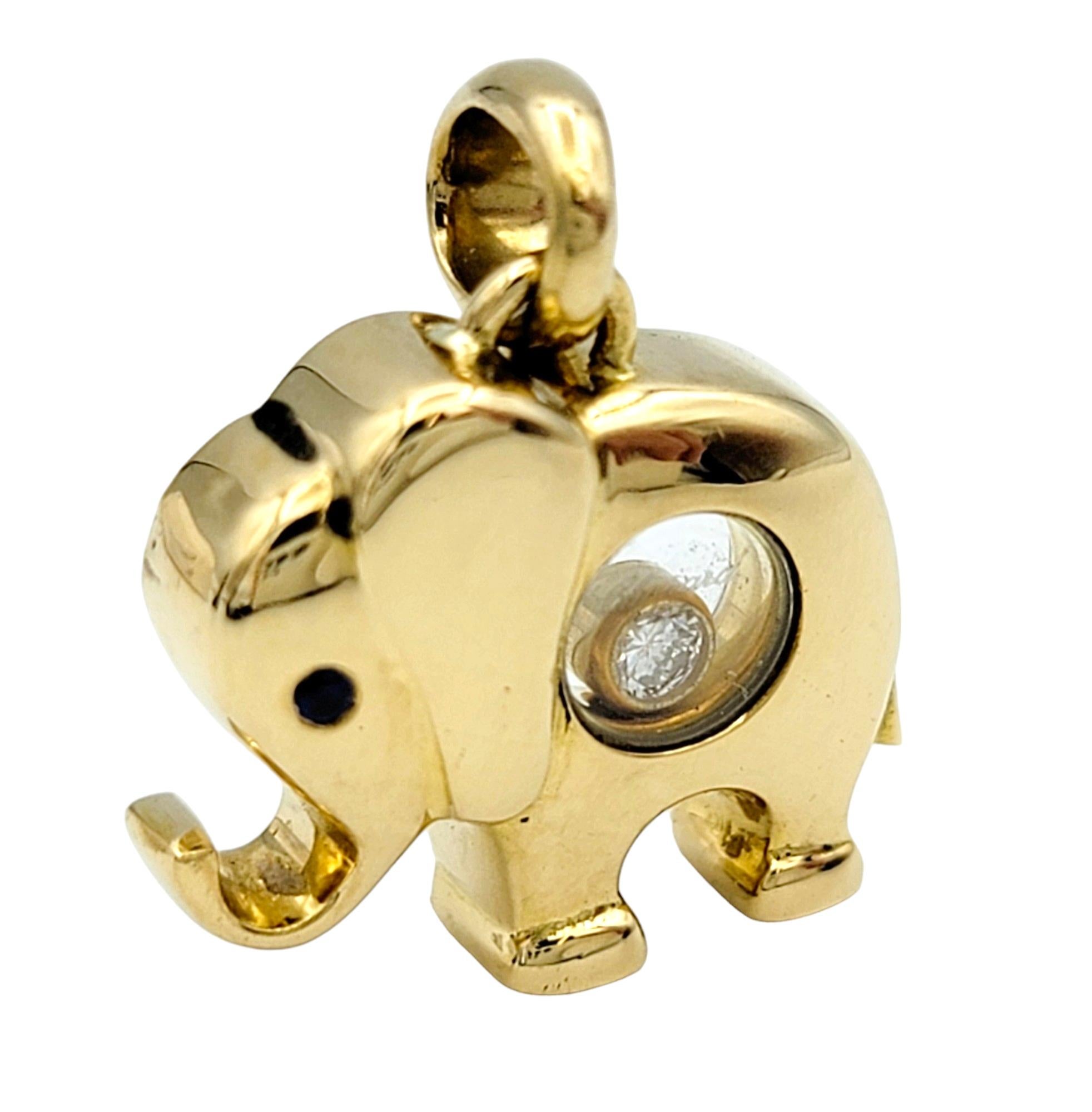 chopard elephant necklace