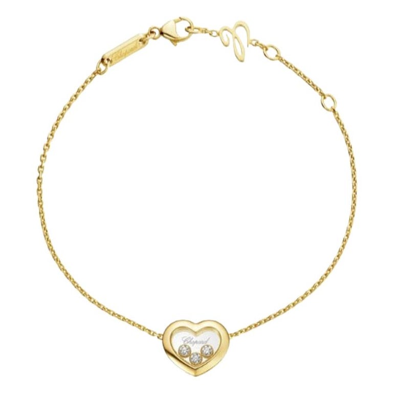 Chopard Happy Diamonds Happy Heart Bracelet 85A611/0001 at 1stDibs ...