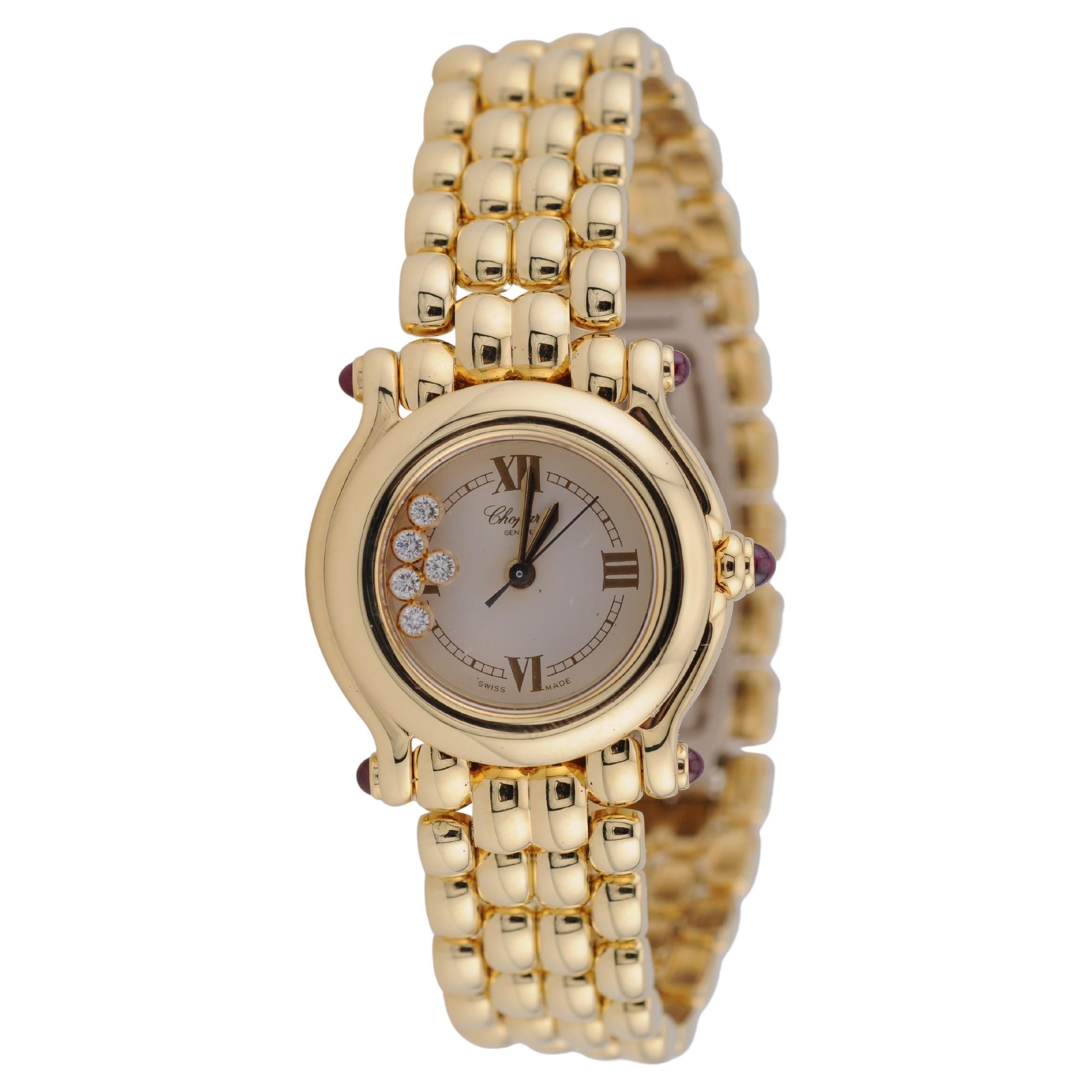 Orologio Chopard Happy Diamonds Happy Sport Oro giallo 18 carati, ref. 276150