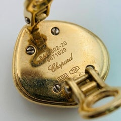 Chopard Happy Diamonds Heart – Clip-Ohrringe aus 18 Karat Gelbgold mit Diamanten