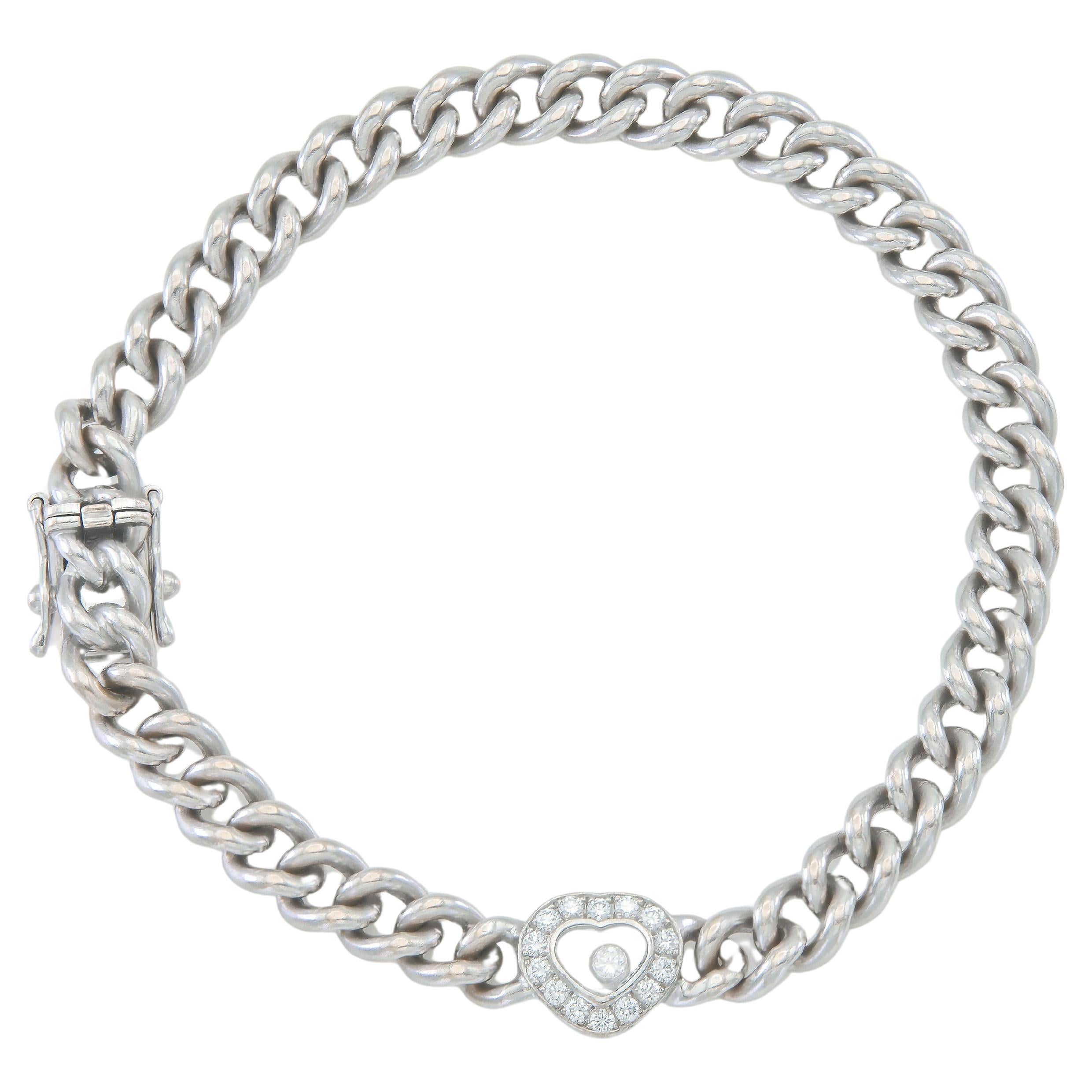 Chopard Happy Diamonds Heart Link Bracelet im Angebot