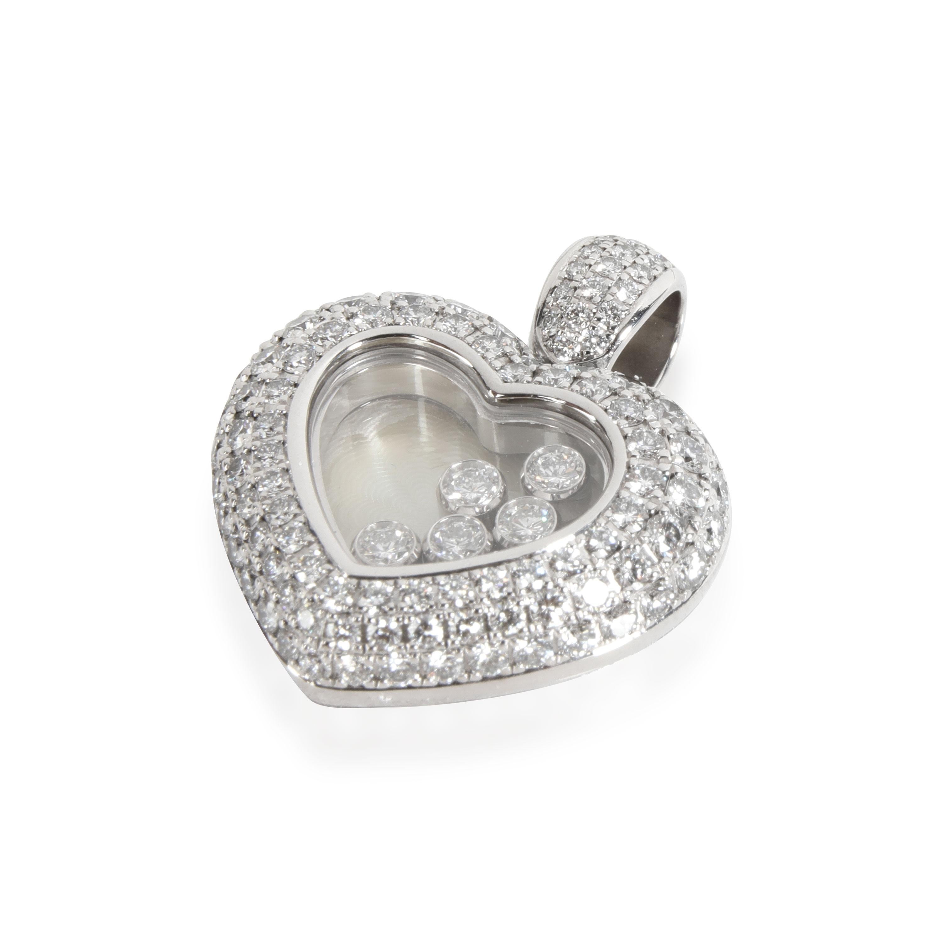 chopard happy diamond heart pendant