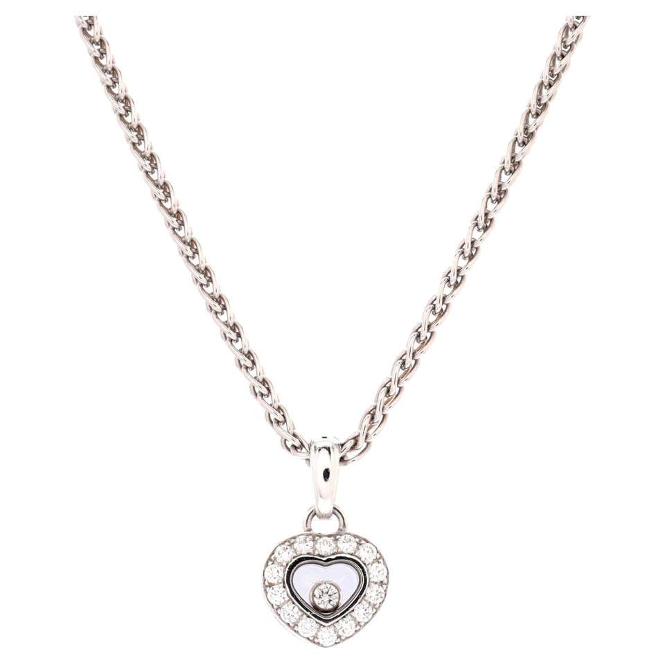 Chopard Happy Diamond Amore Gold Necklace at 1stDibs | chopar necklace ...