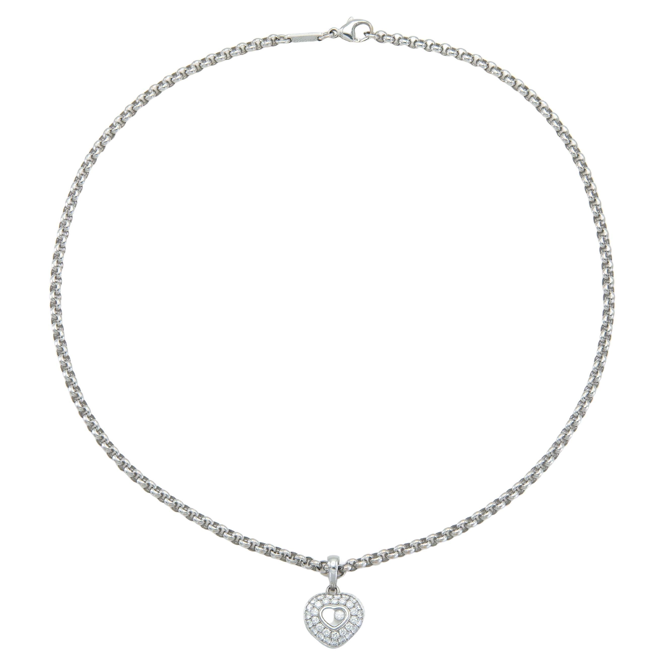 Chopard Happy Diamonds Heart Pendant Necklace