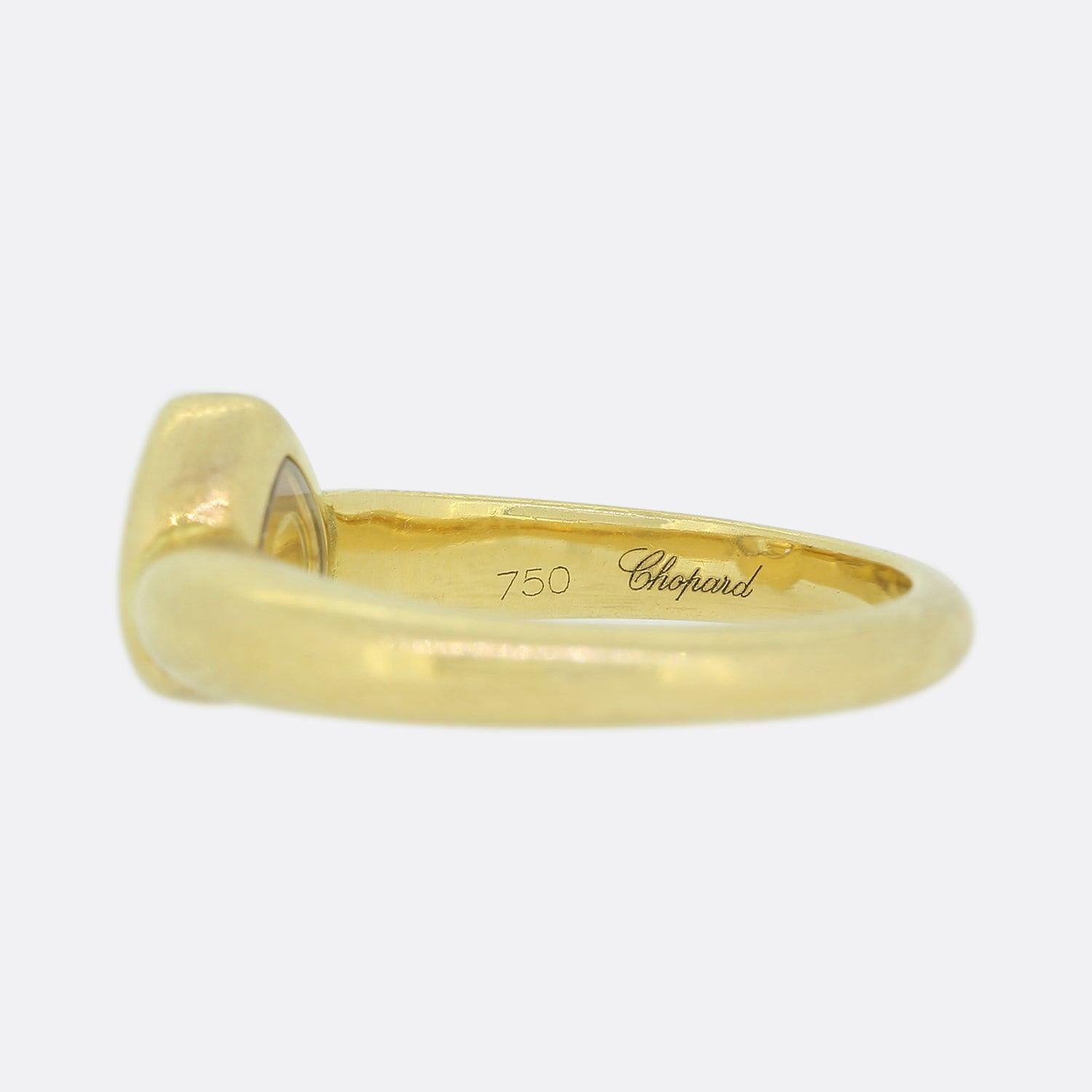 Chopard Happy Diamonds Heart Ring In Good Condition For Sale In London, GB