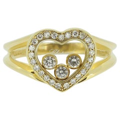 Used Chopard Happy Diamonds Heart Ring