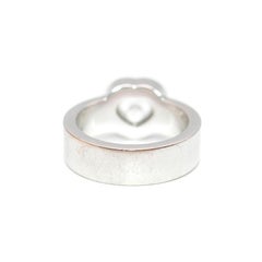 Chopard Happy Diamonds Heart Ring in 18 Karat White Gold