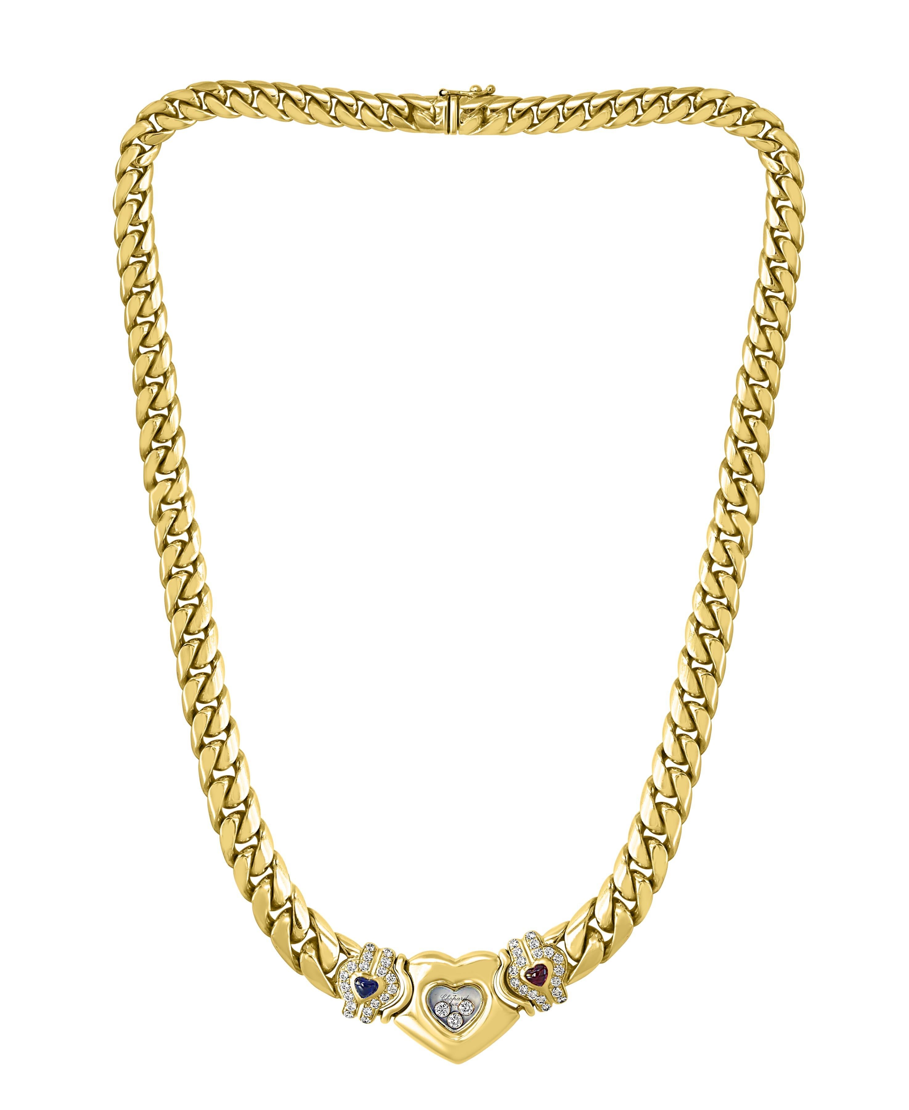 chopard sapphire necklace
