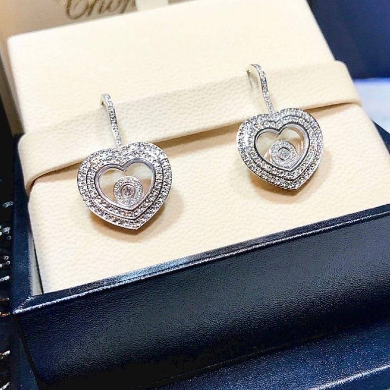 Women's CHOPARD - Happy Diamonds Hearts Earrings