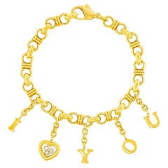 Chopard Happy Diamonds "I Love You" Bracelet