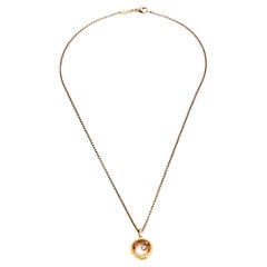 Chopard Happy Diamonds Icon 18K Rose Gold Pendant Necklace