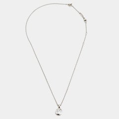 Chopard Happy Diamonds Icon 18k White Gold Pendant Necklaces