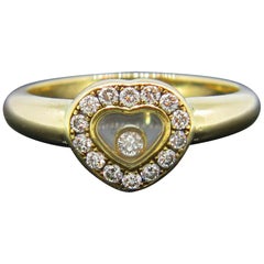Chopard Happy Diamonds Icon Yellow Gold Heart Ring