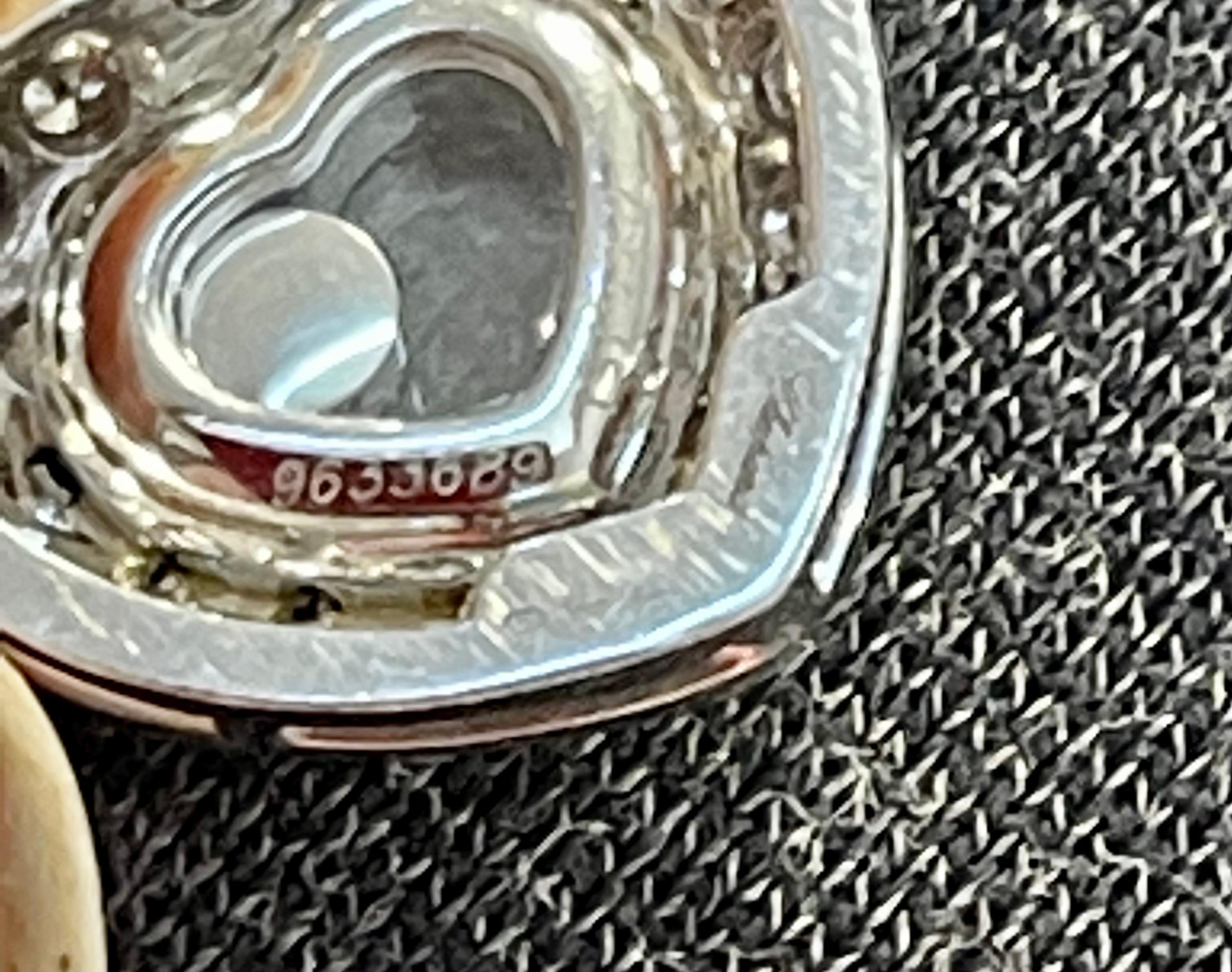 Chopard Happy Diamonds Icons Heart Diamond Pendant Necklace 18K W/Gold 0.95 CTW For Sale 9