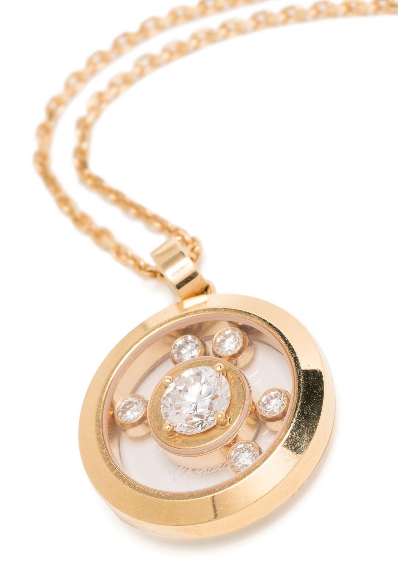 Chopard Happy Diamonds Icons Necklace In Good Condition For Sale In London, GB